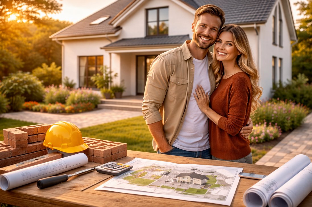 Massivhaus Geo-Domains für Bauunternehmen und Massivhausbauer Plauen